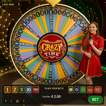 Mad - Crazy Time Live Game by Evolution Gaming